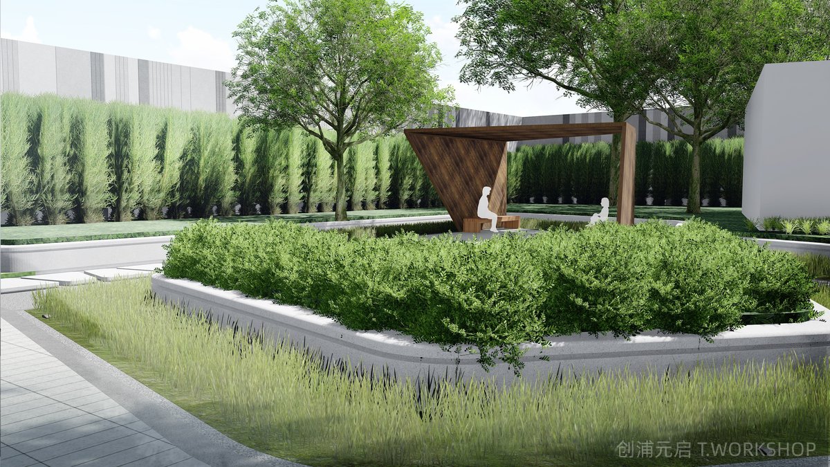 周口某住宅展示区景观景观设计-16-创浦元启